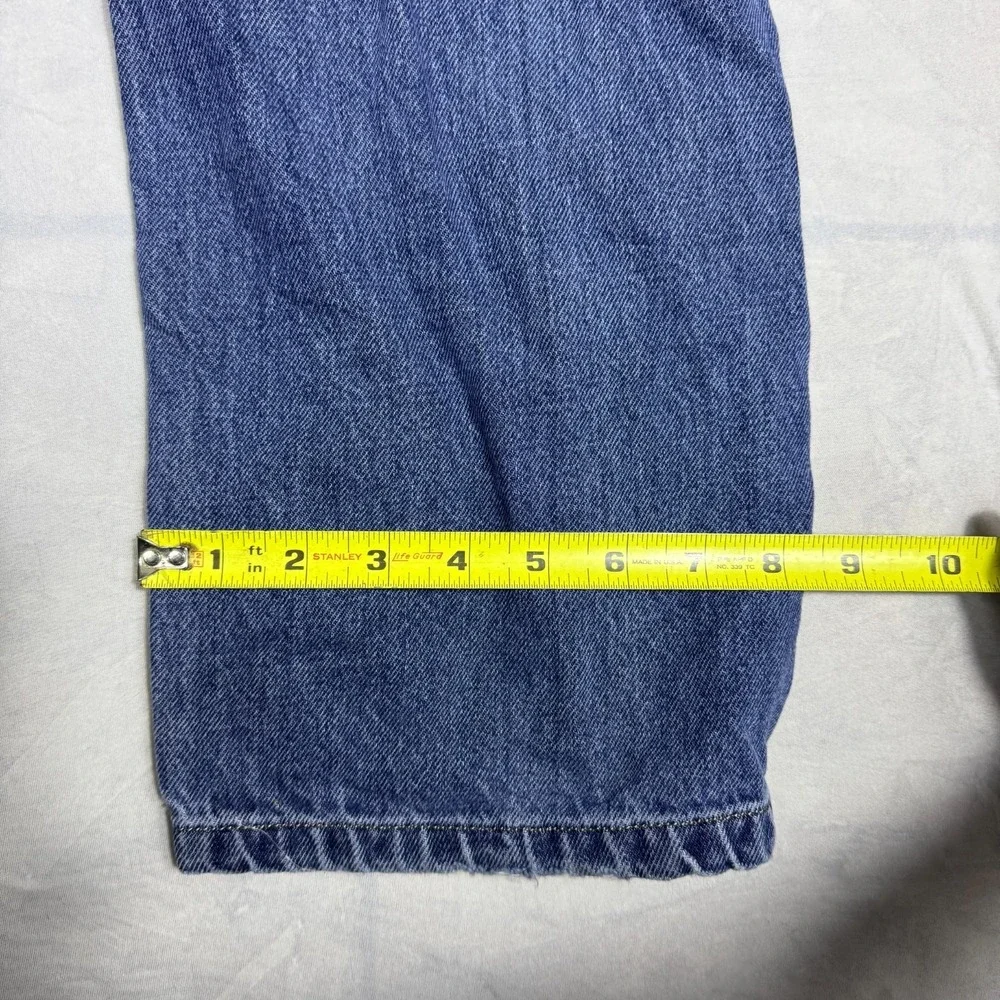 Levi's 513 Mens Straight Leg Jeans‎ Blue Denim 5-Pocket Comfort W34 L34